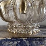 Gold tilting wall light