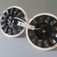 Pair of wall lights "Teti" by Vico Magistretti for Artemide