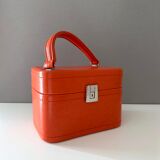 Vintage beauty case orange, 70's