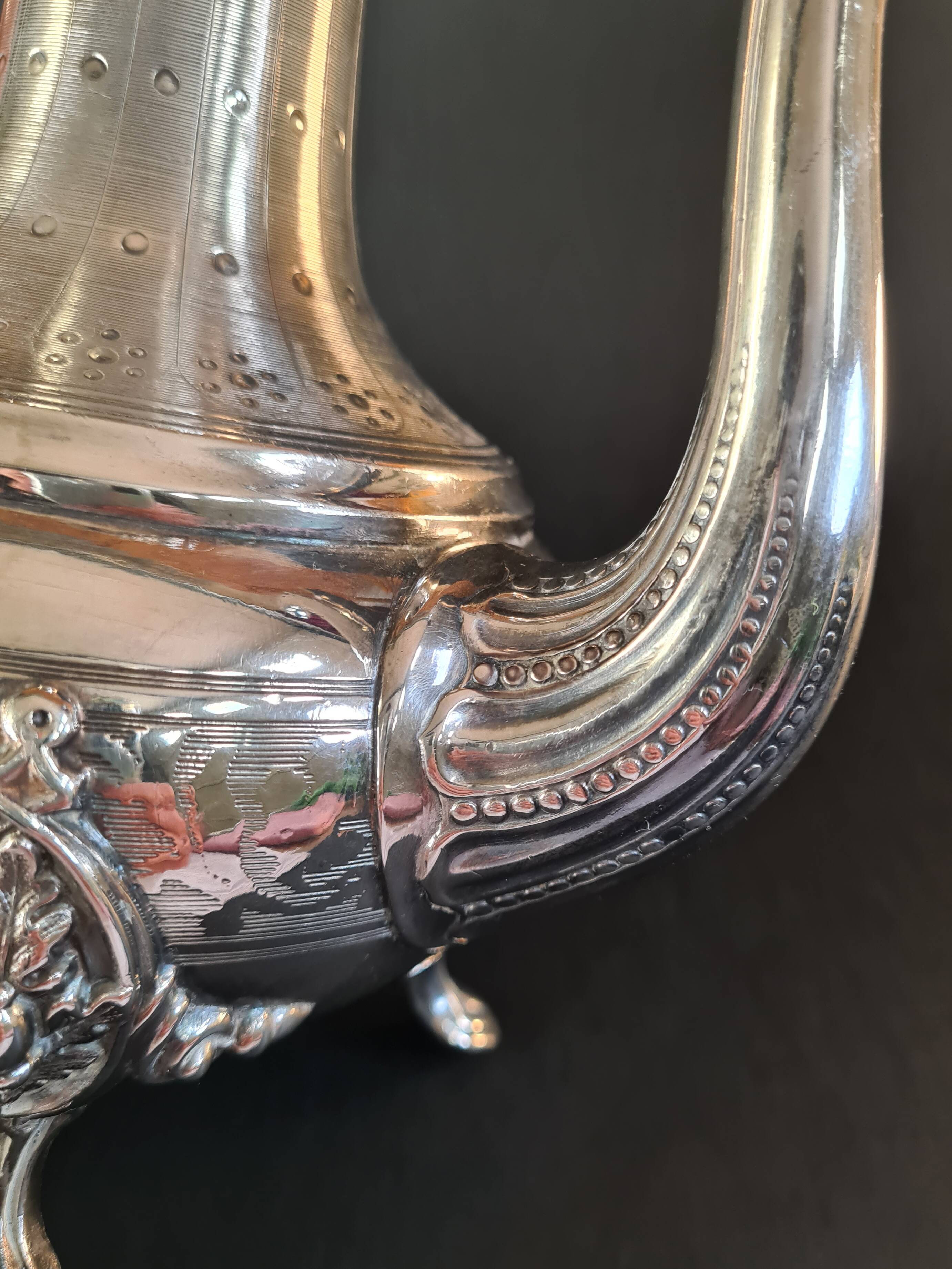 Antique silver-plated pitcher – Louis XVI style