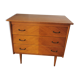 Commode des années 50 pieds compas