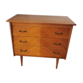 Chest of drawers from the 50s, compass feet
