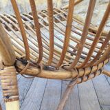 Rattan basket chair
