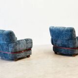 Ensemble de deux fauteuils français