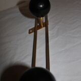 Vintage coat rack sies 60s 3 black balls
