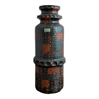 Ceramic Carstens Tonnieshof Fat Lava Vase, 1970'
