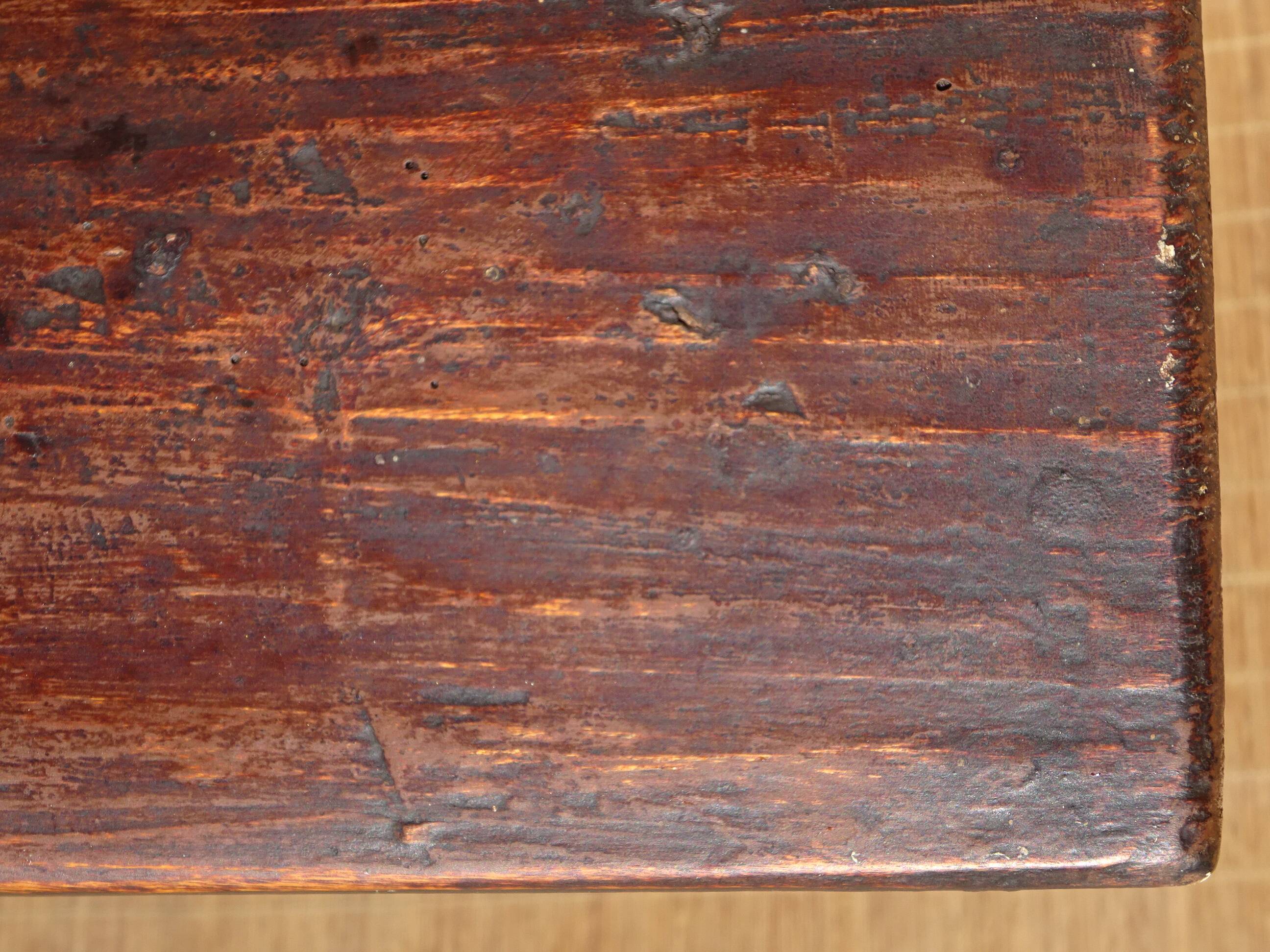 Antique oak furniture, dish drainer