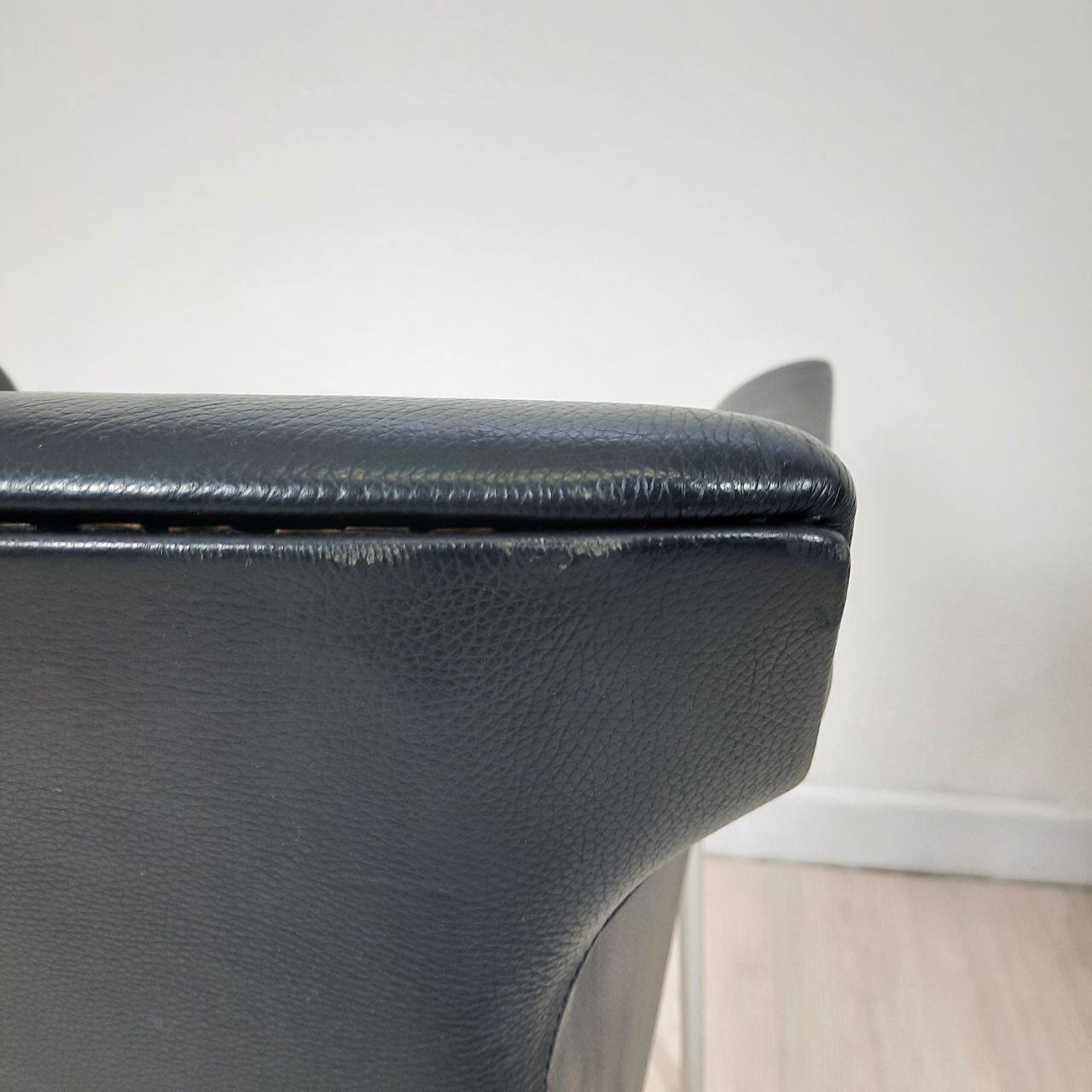 Quatre fauteuils de Matteo Grassi cuir années 1990/2000