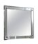 Mirror from Fontana Arte with Square Metal and Mirrored Frame, Italy 1960s