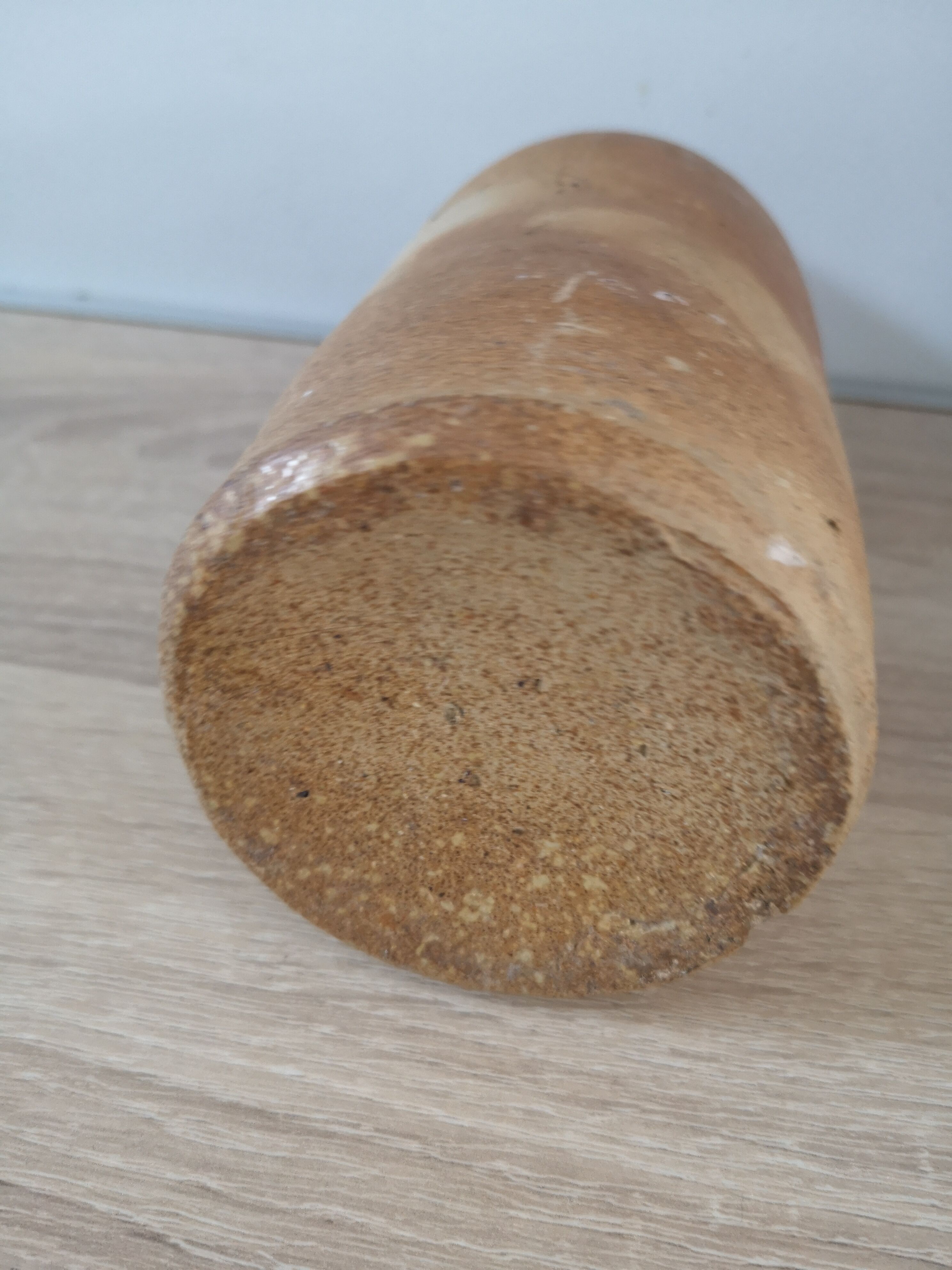 Old sandstone bottle