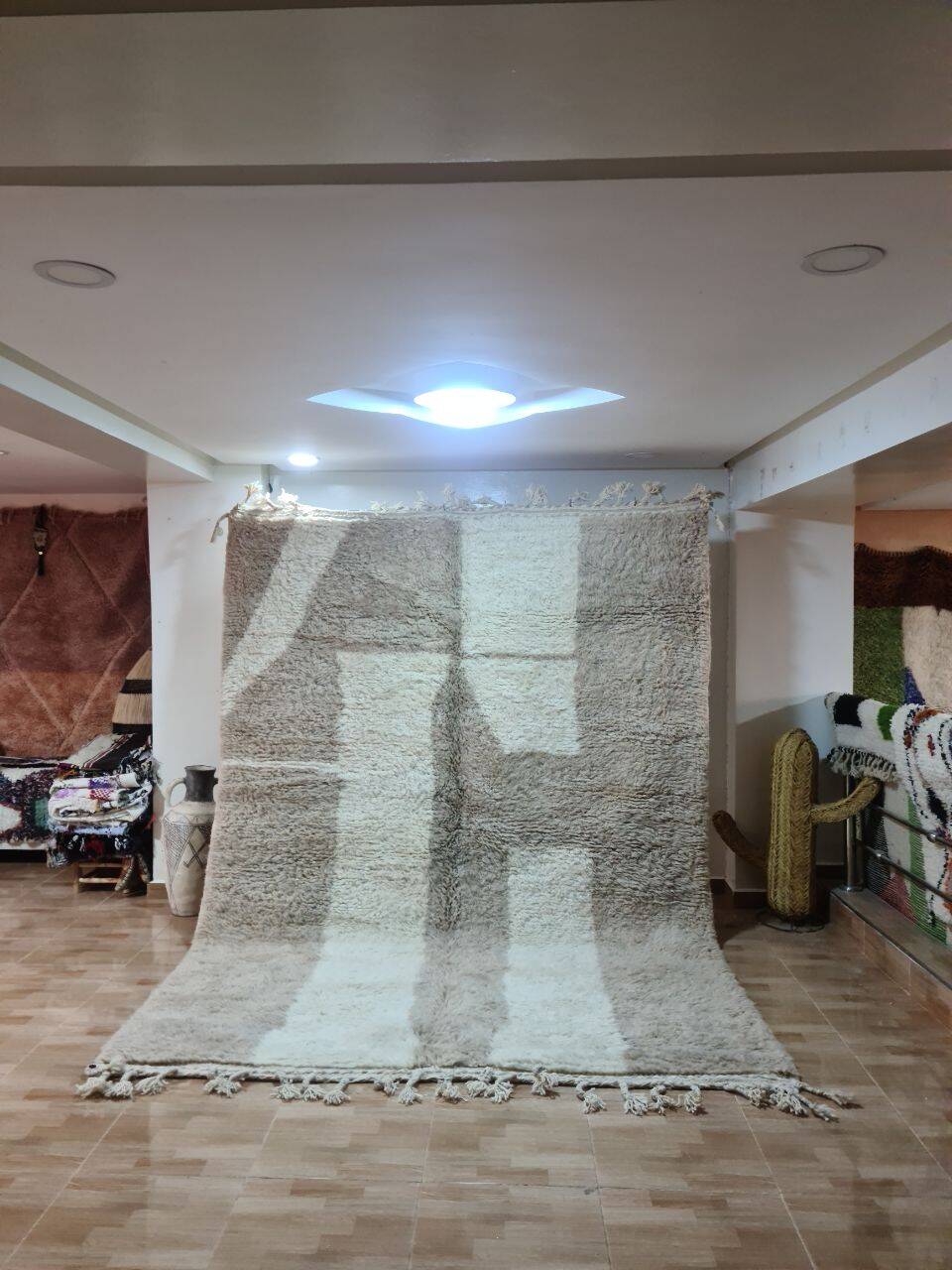 Authentic Beni Ourain Rug 300x200 cm - 100% Wool, Handmade