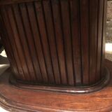 Old oval table with extension