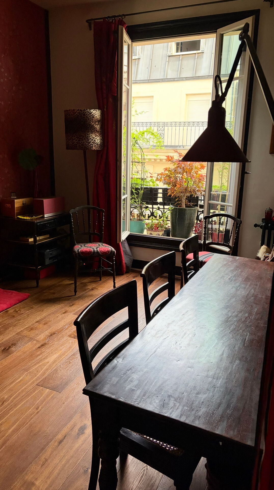 Table and chairs