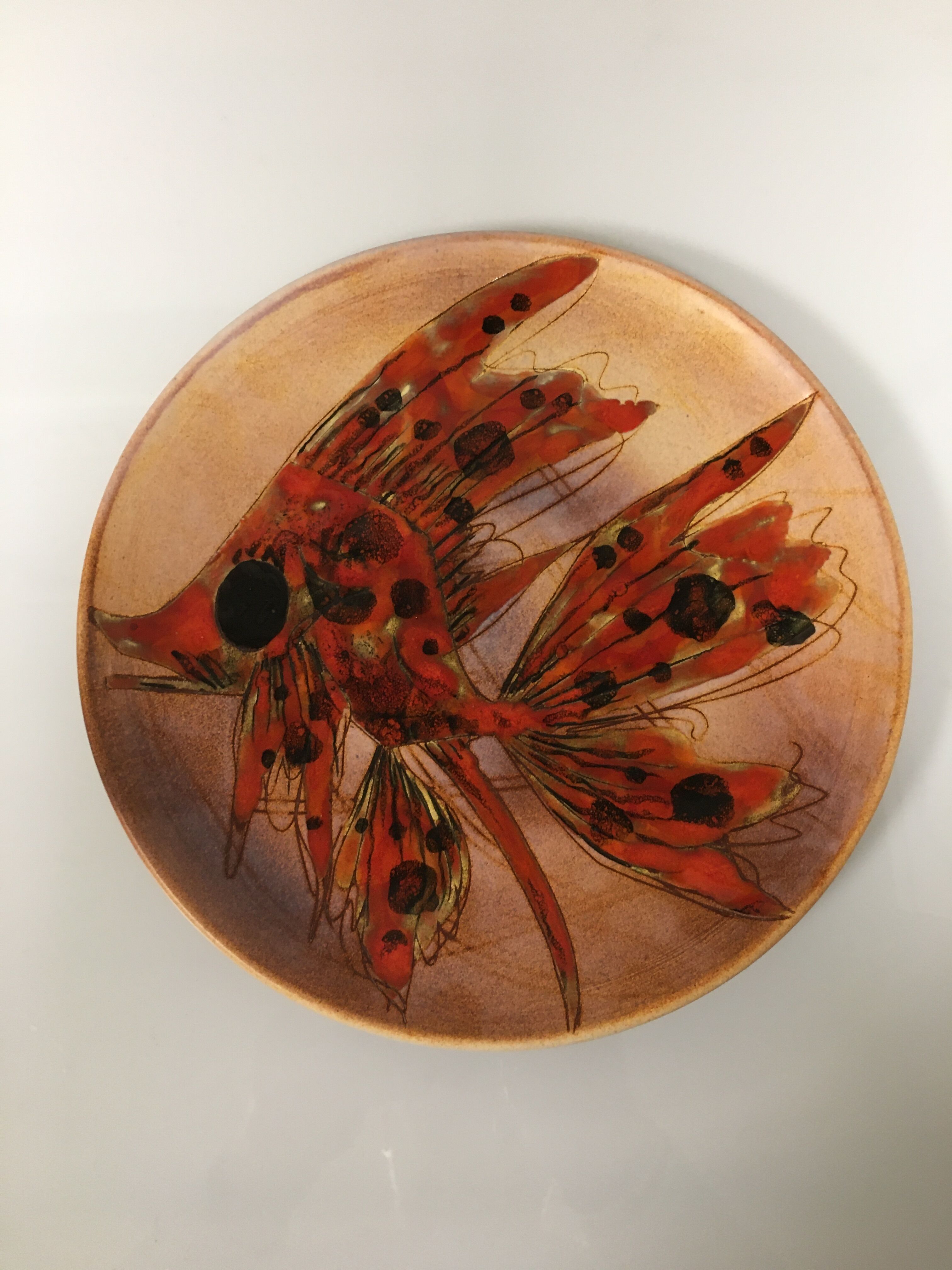 6 plates of fish Monique Brunner, Vence, Vallauris