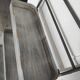Large vintage metal 3 tier shelf