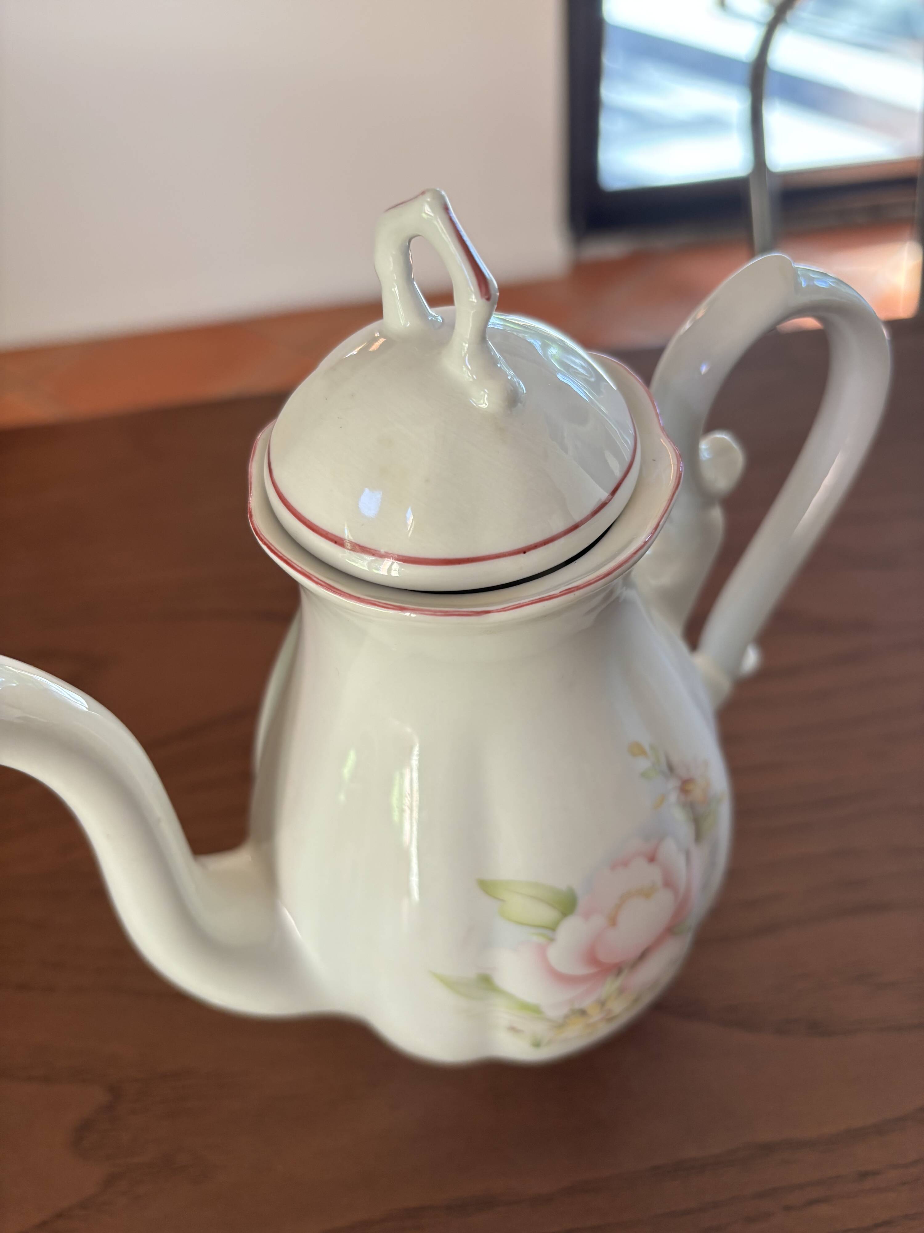 Floral pattern coffee maker FP -124-