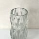 SKLO Union vase by Jan Schmidt, mid-century in clear glass