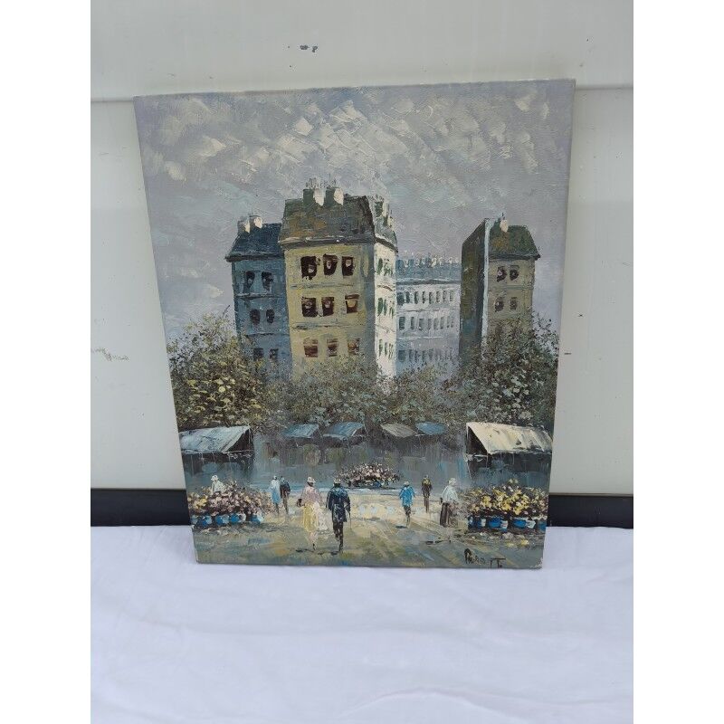 Oil on canvas: Louis Anthony Burnett