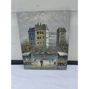 Huile sur toile Louis Anthony Burnett