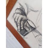 Brum 77 Black Pencil Drawings