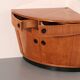 Bar cabinet in light wood attributed to Paolo Buffa, 1940s