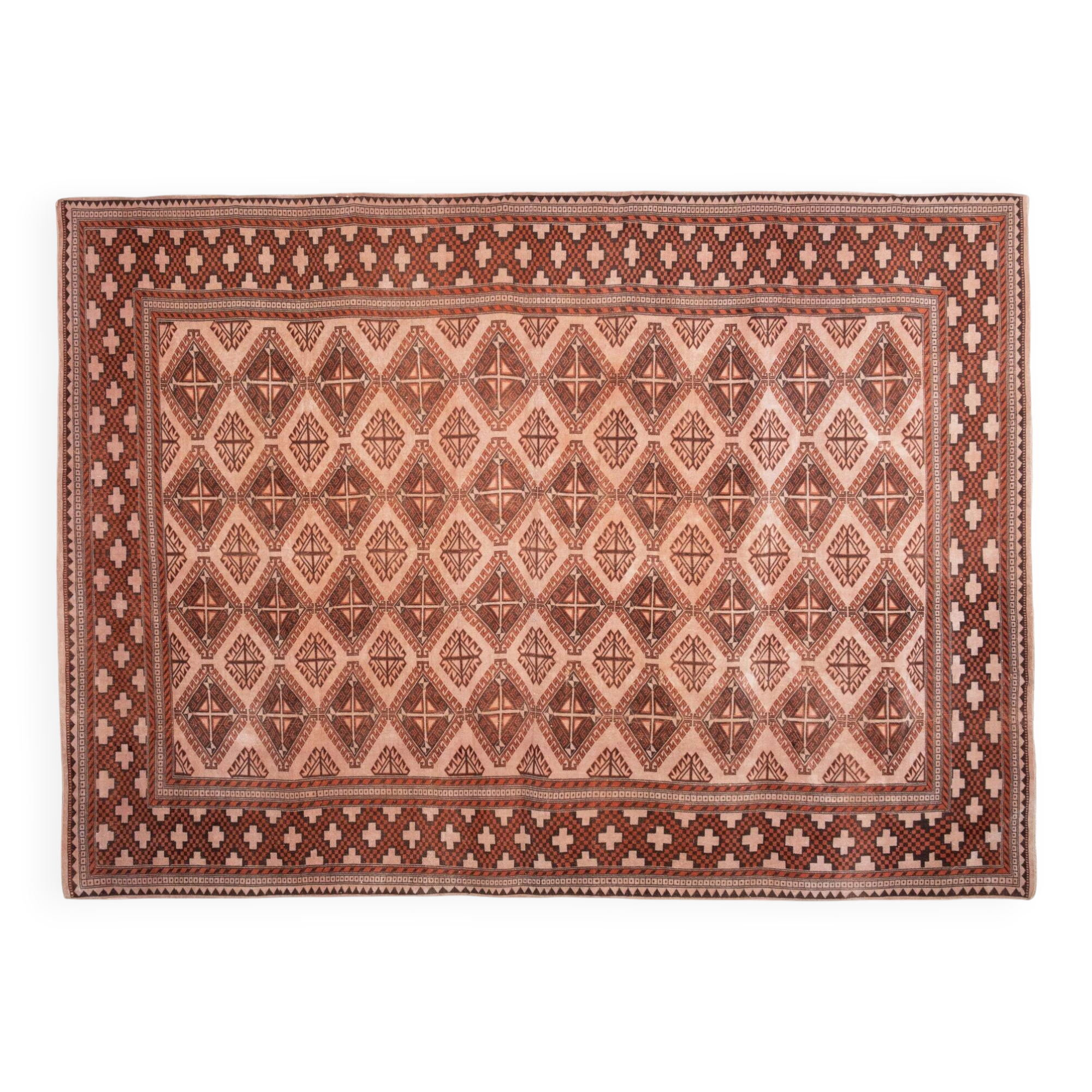 Tapis turc vintage fait main