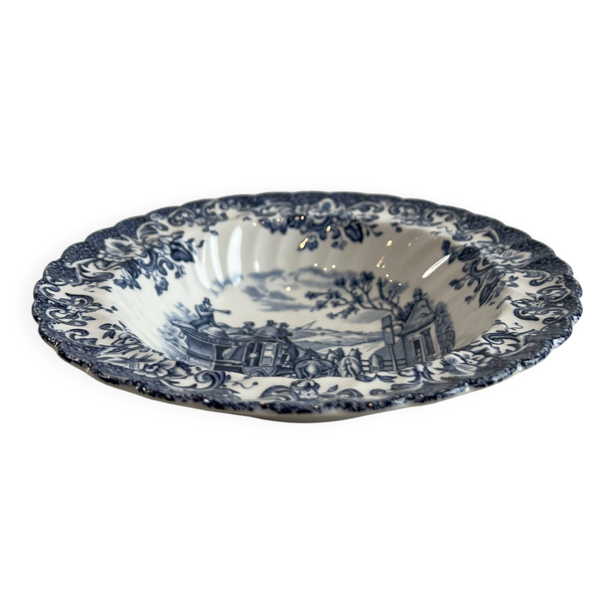 English earthenware bowl