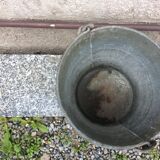 Antique zinc bucket