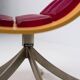 Saporiti Italia "Voyager" lounge chair and ottoman by Gaby Fois Dorell