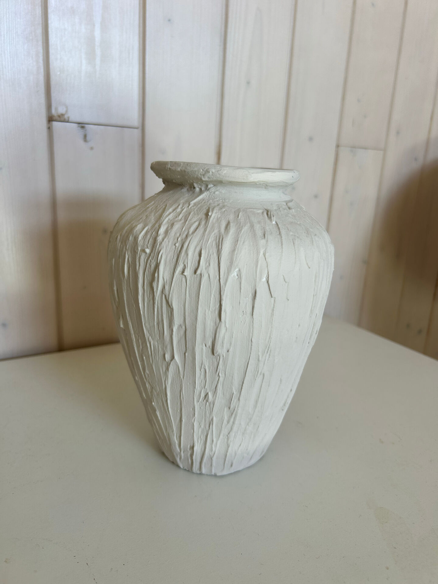 Vase de seconde main upcyclé