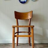 Light beech bistro chair