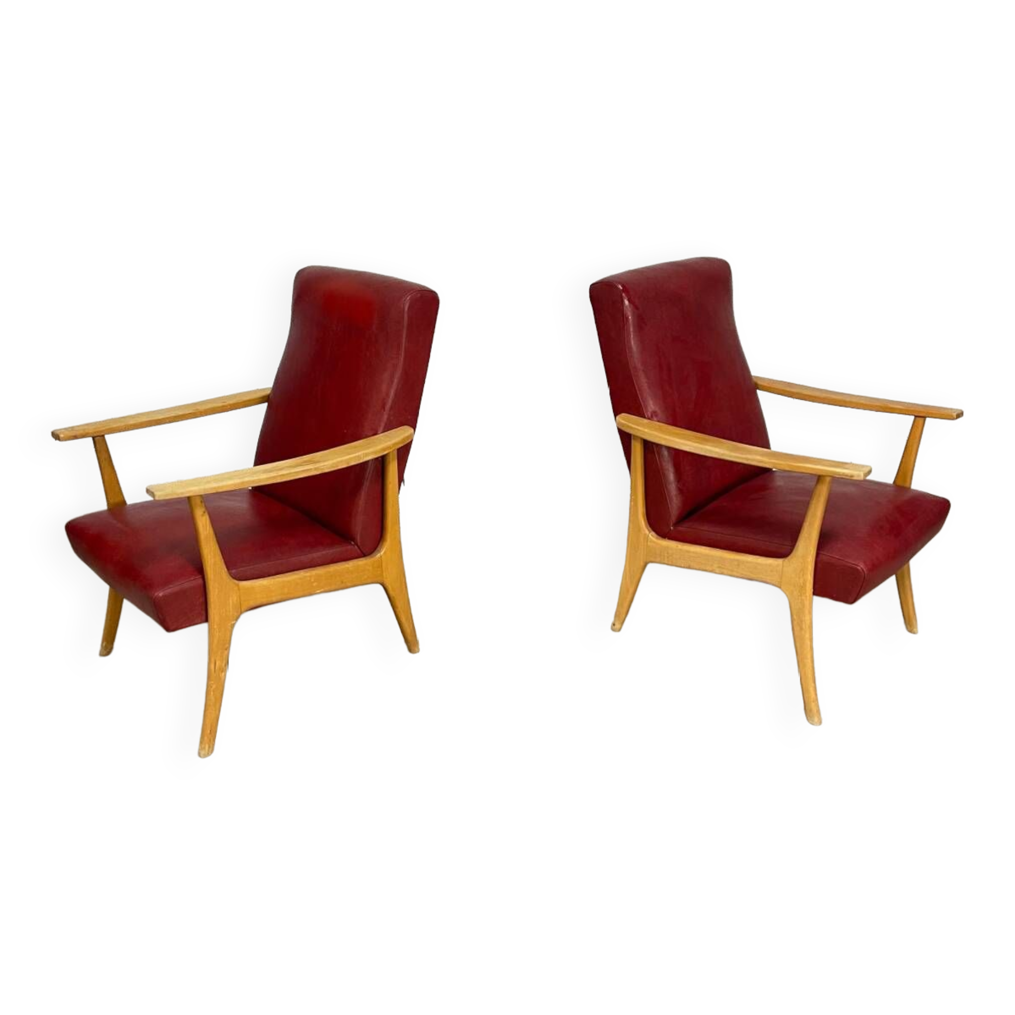Pair of vintage Stella armchairs
