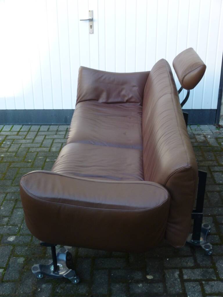 70s leather sofa ds 140 de sede
