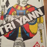Affiche groupe breton Try-Yann vintage