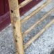 Ancienne barrière pour animaux bois vintage, espalier murale, porte-plantes