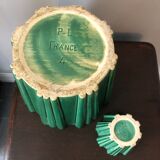 Duo of ceramic pot covers Poet-Laval