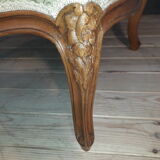 Louis XV-style armchair pair