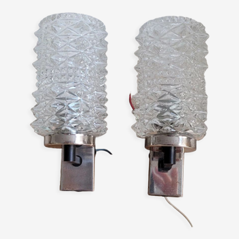 Pair of wall sconces 50s