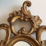 Miroir en bois doré - 38x60cm