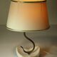 Ceramic and brass lamp from the 1950s.