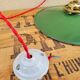 Enamelled sheet metal suspension