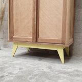 Armoire vintage pieds compas