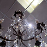 Chandelier with tassels