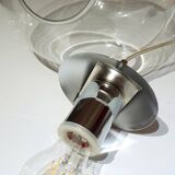 Glass globe pendant light