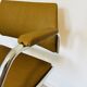 Vintage Mustard Office Arm Chair on Chrome Base from Kovona Model K-380