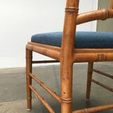 Mid-century Italian dining chairs by Giorgetti, set of 4.