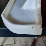 Porcelain bathroom shelf