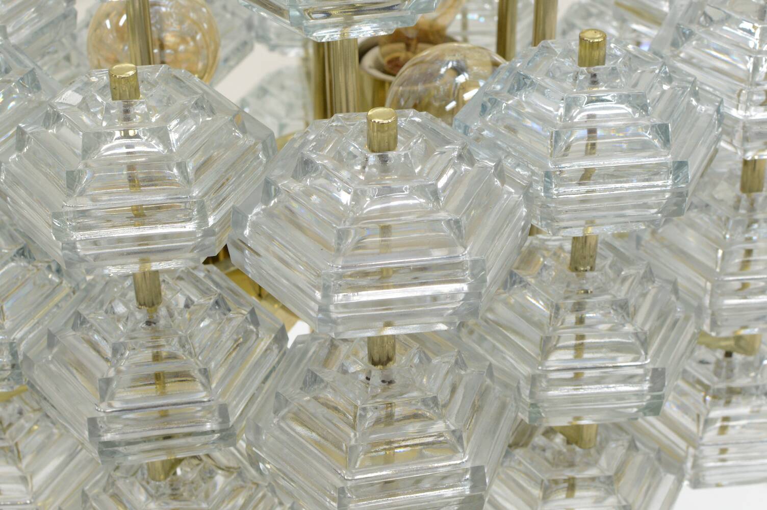 Very Rare table lamp by VEB leuchtenbau Leipzig, 1960s Germany.