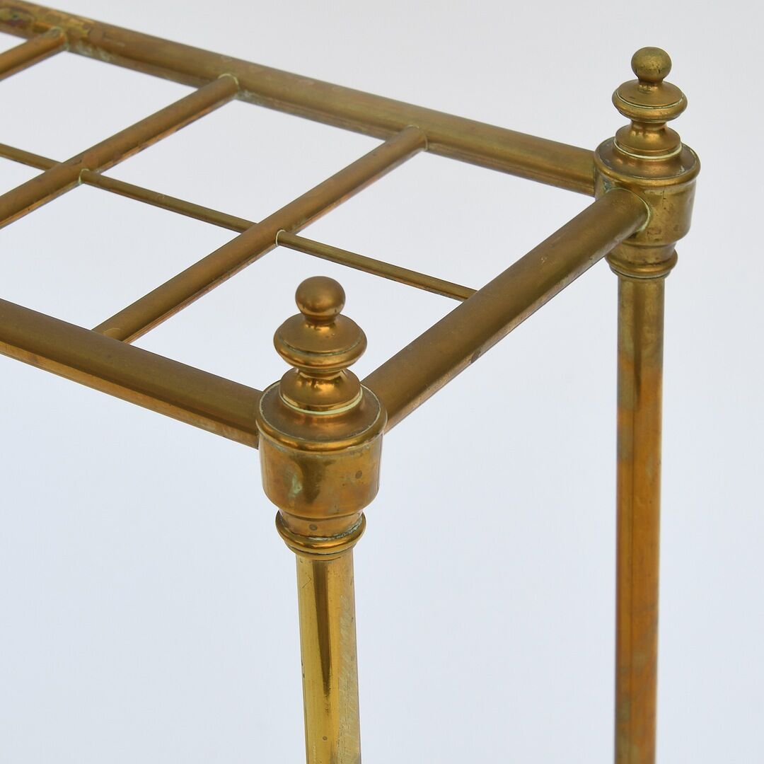 Brass umbrella holder