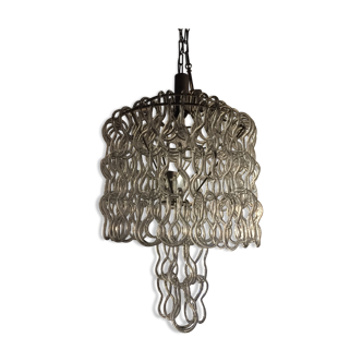 Chandelier by Angelo Mangiarotti for Vistosi